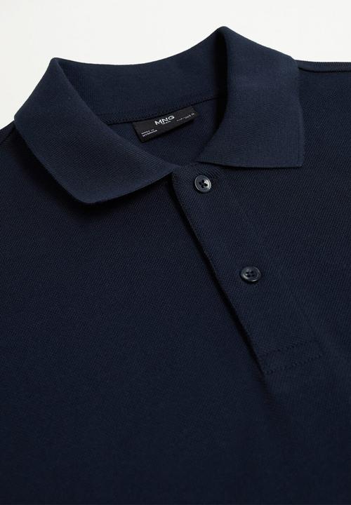 MANGO - Polo shirt rea - navy