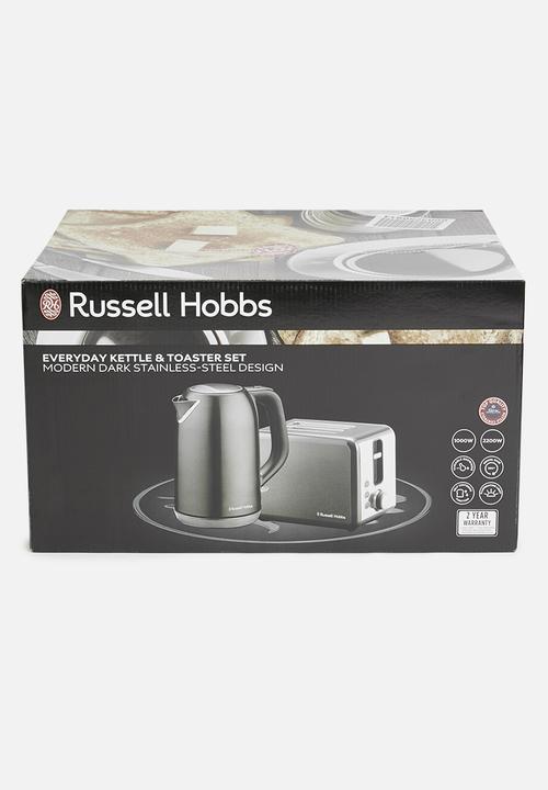 Russell Hobbs - Everyday kettle & toaster set - chrome