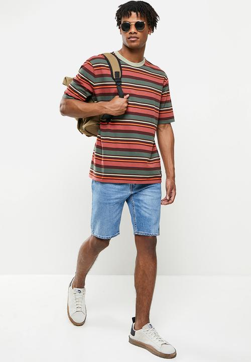 Levi’s® - Stay loose tee ringer multi - bitter choco