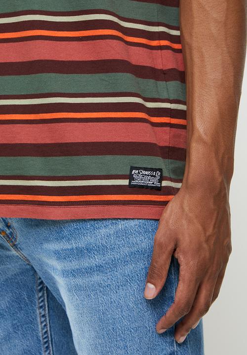 Levi’s® - Stay loose tee ringer multi - bitter choco