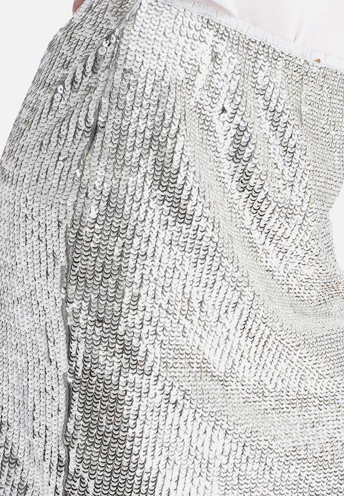 VILA - Shinery Sequin Skirt