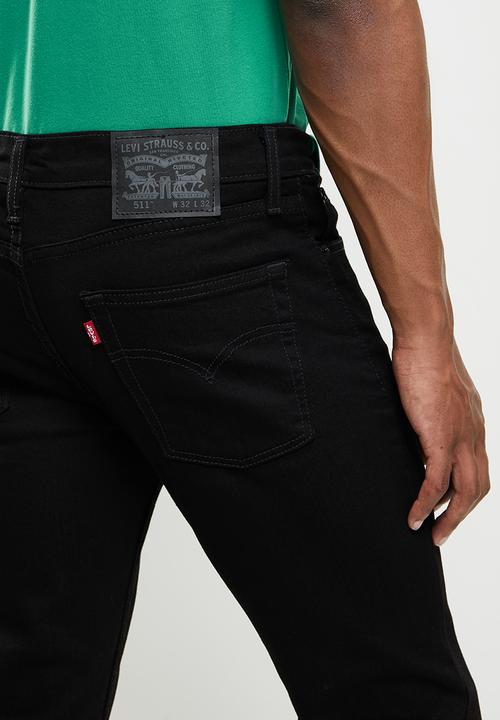 Levi’s® - 511™ SLIM BLACK SATURATED WASH