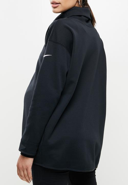 Nike - Nike df pullover - black & white