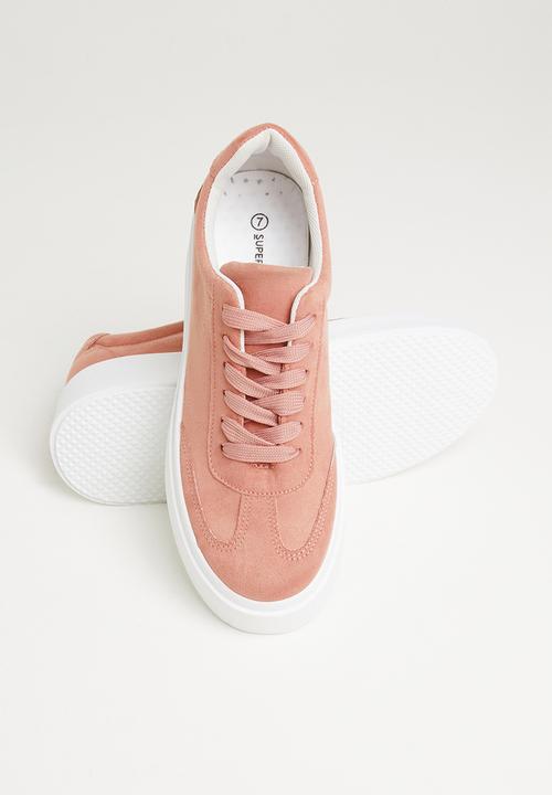 Superbalist - Nura platform sneaker - blush