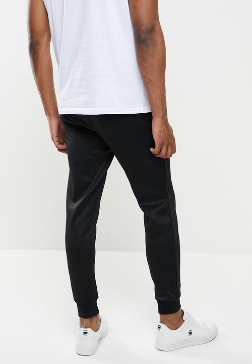 S.P.C.C - Zima regular fit elasticated track pants - black