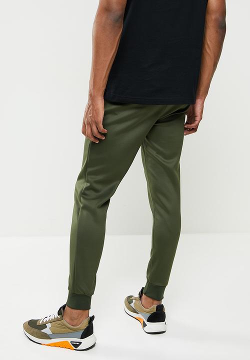 S.P.C.C - Zima regular fit elasticated track pants - green
