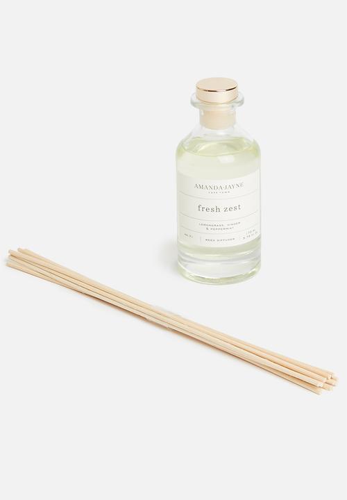 Amanda Jayne - Fresh zest scented reed diffuser