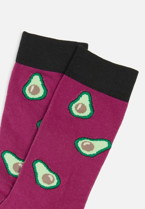 Sexy Socks - Tabletop sunset socks - multi