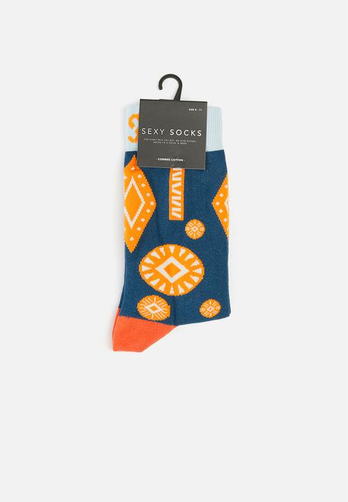 Sexy Socks - Pina colada socks - multi