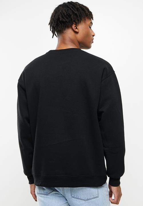 Factorie - Oversized nasa crew - black