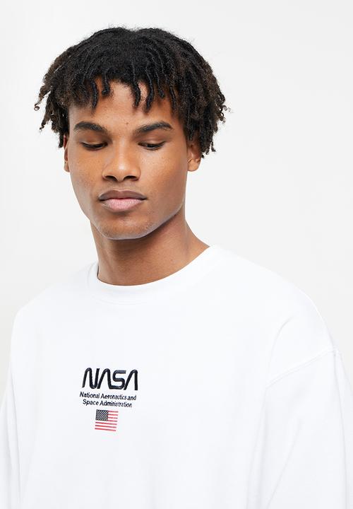 Factorie - Oversized nasa crew - white