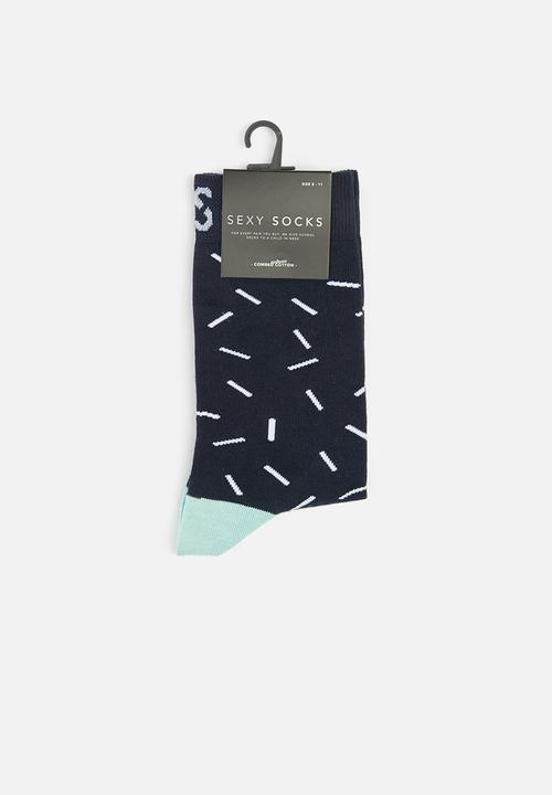 Sexy Socks - C45 avocado socks - multi