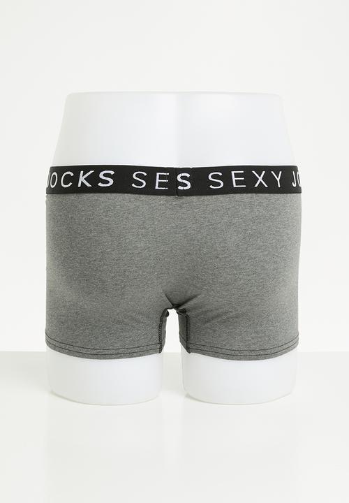Sexy Socks - Sexy jocks - dark grey 