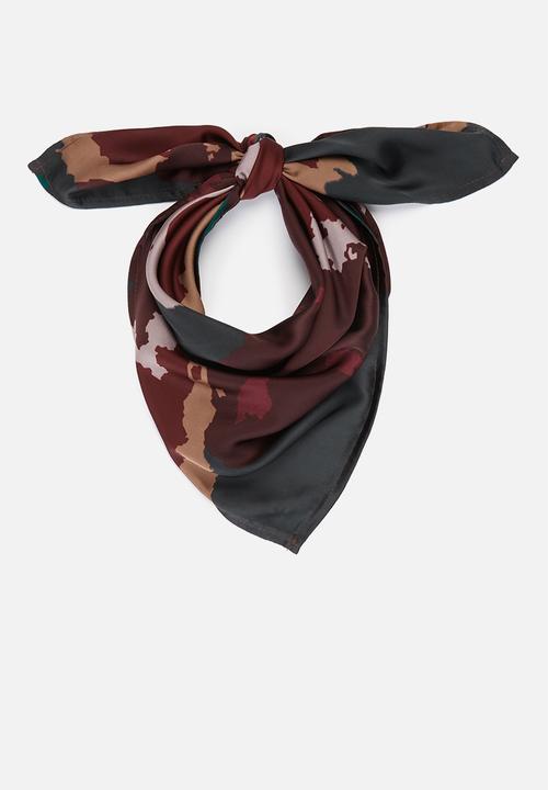 Superbalist - Abstract print headscarf - multi
