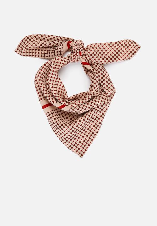 Superbalist - Diamond print headscarf - multi