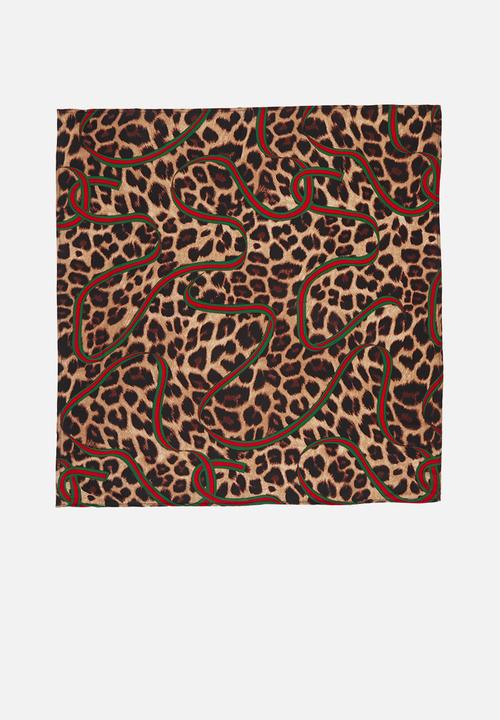 Superbalist - Leopard print headscarf - multi