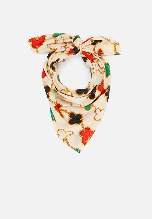 Superbalist - Clover print headscarf - multi
