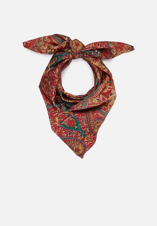 Superbalist - Heritage print headscarf - multi