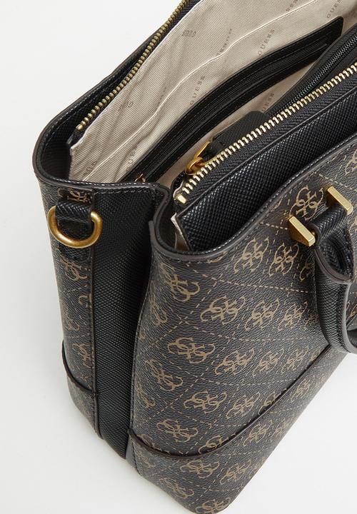 GUESS - Cordelia logo luxury satchel - brown