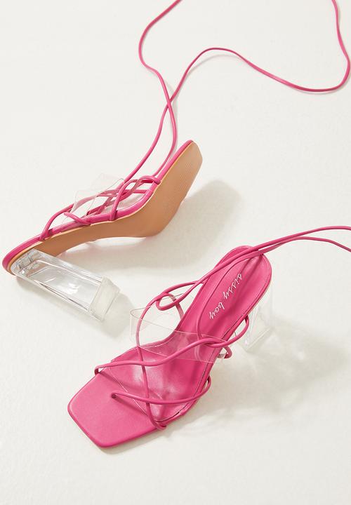 SISSY BOY - Iconic block heel - pink