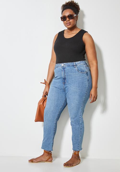 Superbalist - 2 pack cutaway bodysuit - black & white 
