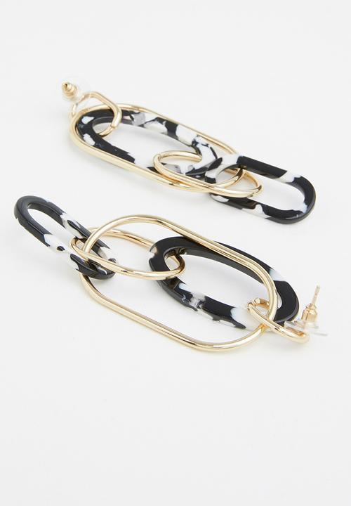 Superbalist - Kat statement earrings - gold