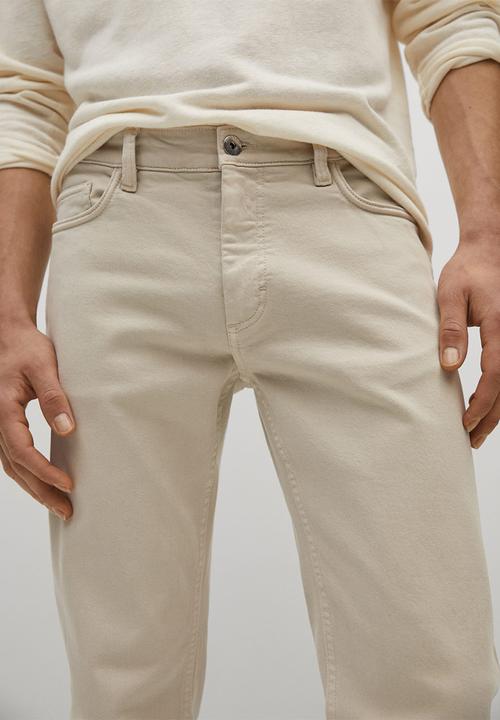 MANGO - Trousers ibiza - light beige