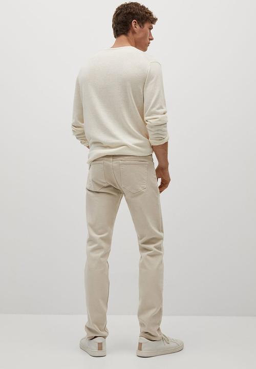 MANGO - Trousers ibiza - light beige