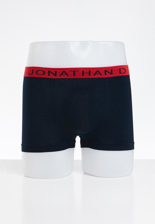 Jonathan D - Branded 2 pack seamless briefs - ink