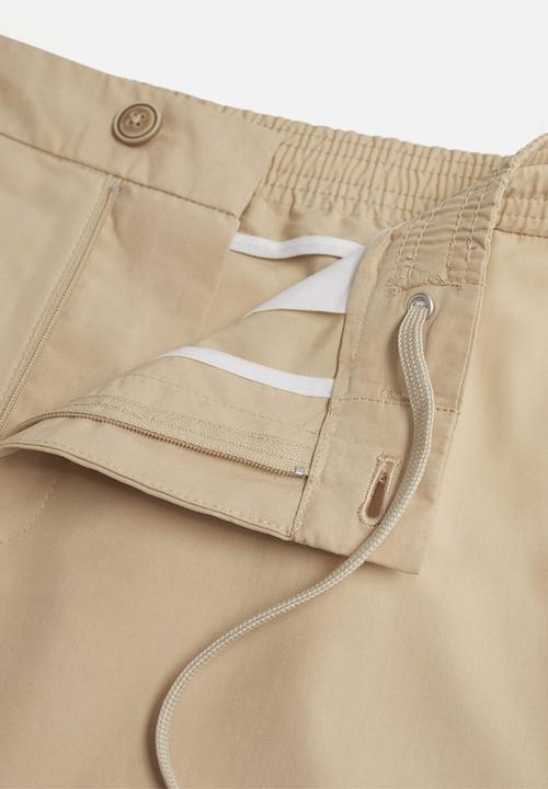 MANGO - Trousers roma - light beige