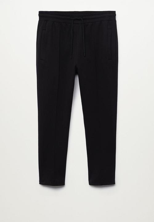 MANGO - Trousers juniusp - black