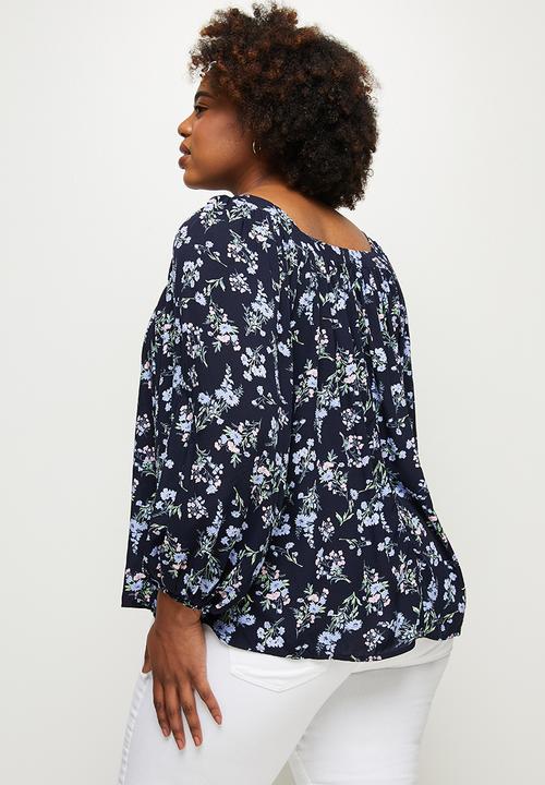 edit Plus - Squareneck shell - navy