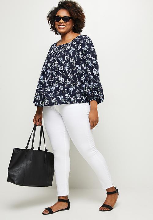 edit Plus - Squareneck shell - navy