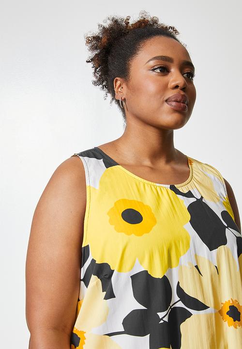Superbalist - Sleeveless tiered dress - multi