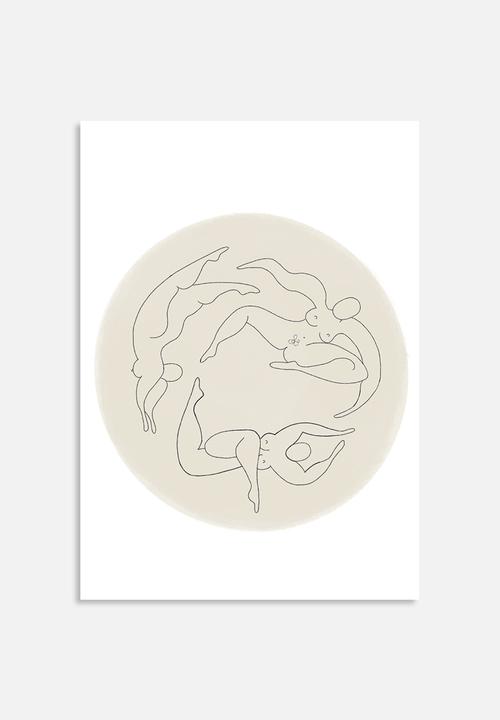 Elsje Designs - Naked printed set of 3