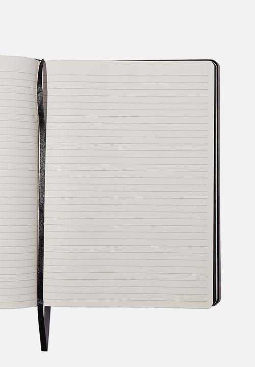 Typo - A4 buffalo journa l- jet black