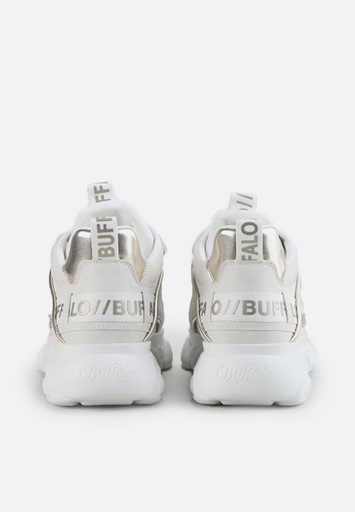 BUFFALO - Cld chai imi nubuck - offwhite / gold