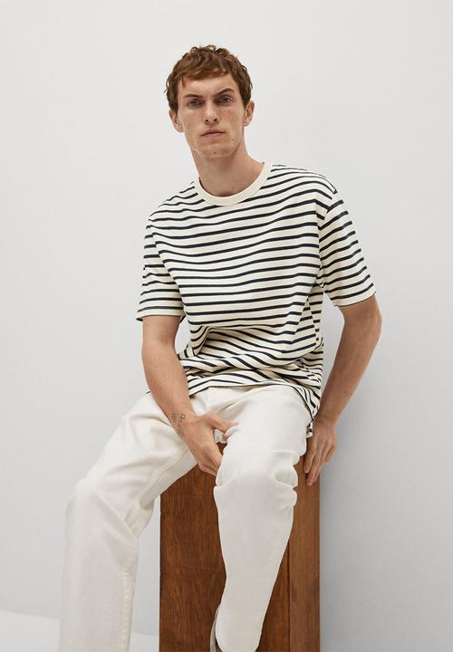 MANGO - T-shirt attis  - natural