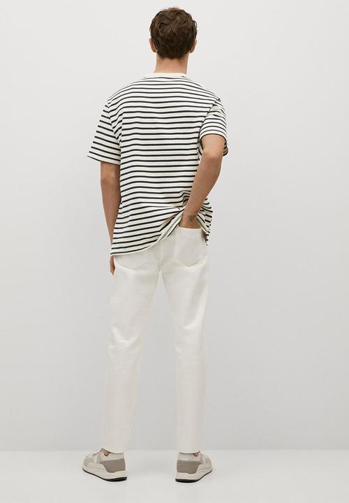 MANGO - T-shirt attis  - natural