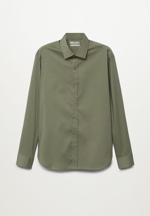 MANGO - Shirt play - beige