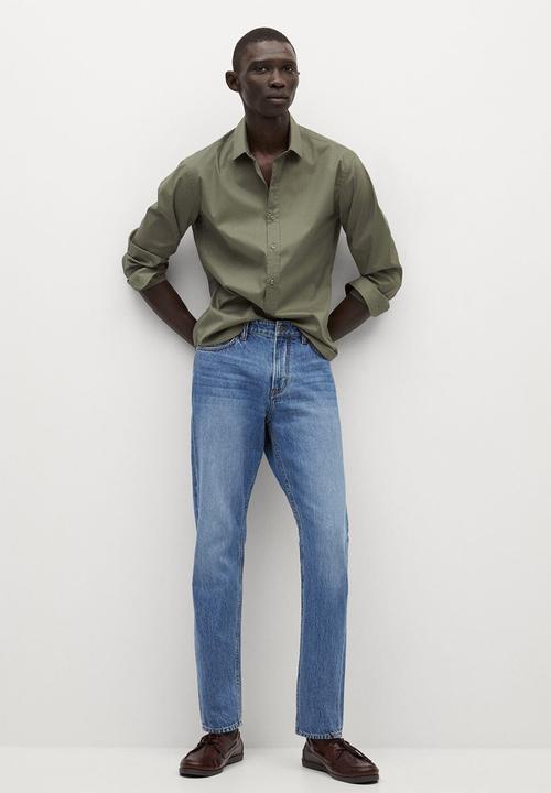 MANGO - Shirt play - beige