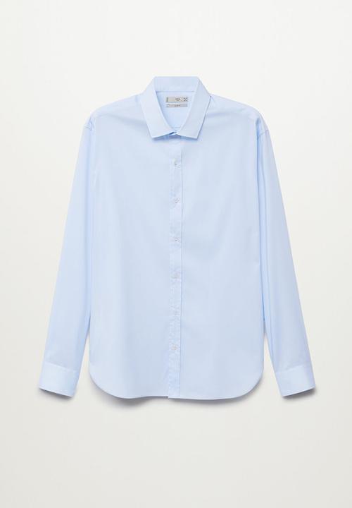 MANGO - Shirt play - light blue
