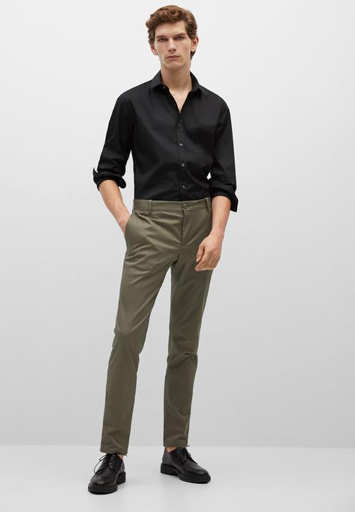 MANGO - Shirt play - black
