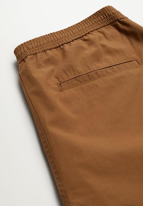 MANGO - Trousers roma - brown