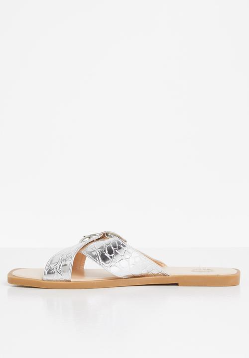 Footwork - Massi snake vamp toe slide - silver
