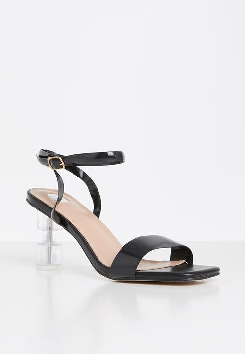 Footwork - Britley statement heel - black