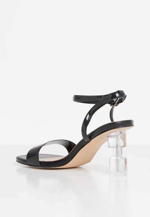 Footwork - Britley statement heel - black