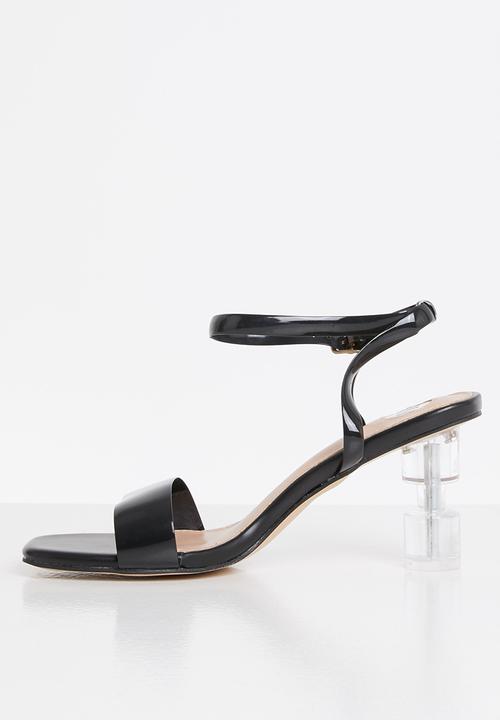 Footwork - Britley statement heel - black