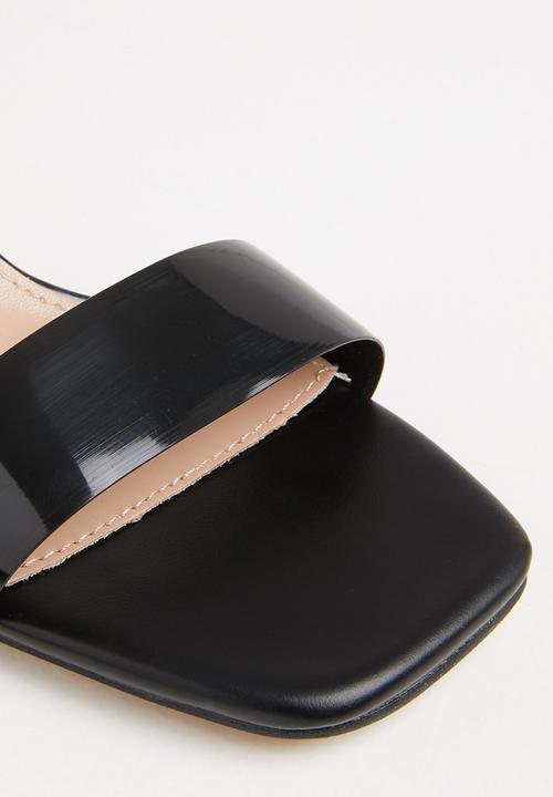 Footwork - Britley statement heel - black