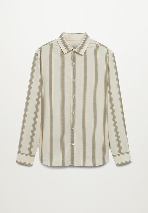 MANGO - Shirt riley - beige